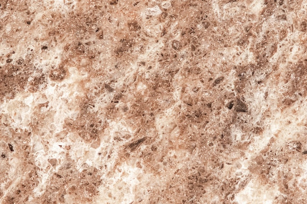Brown granite stone sample