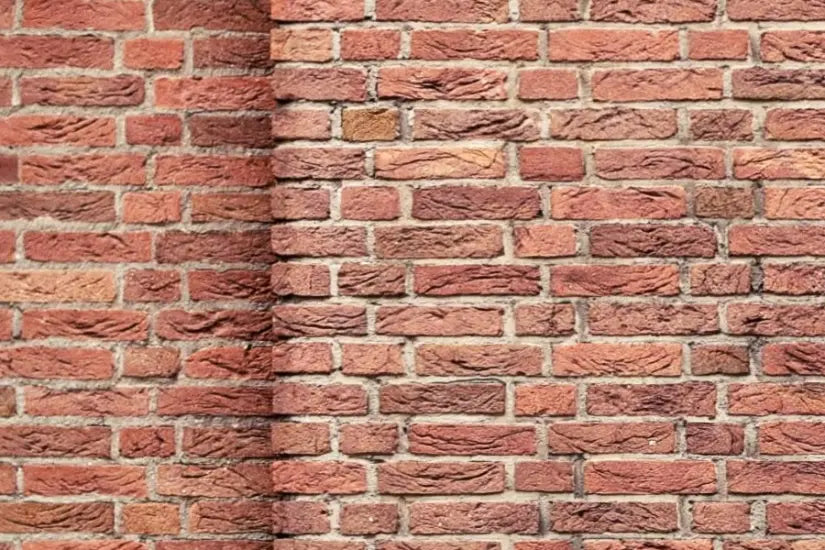Bullnose brick sample