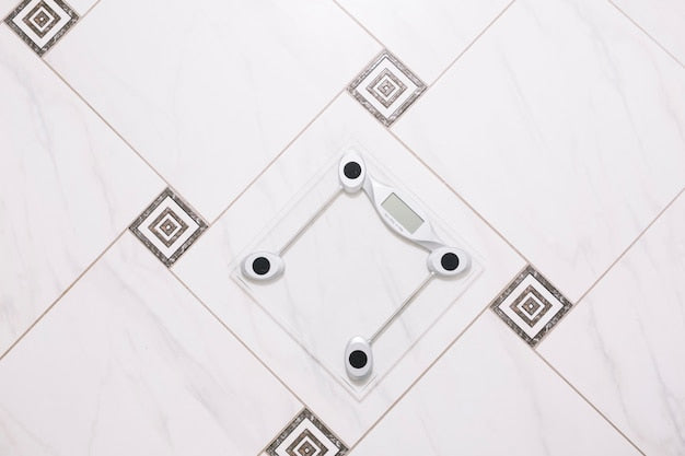 Ceramic tile flooring sample