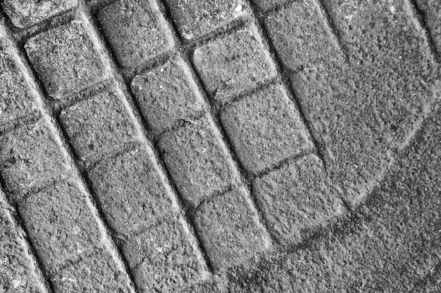 Charcoal paver sample