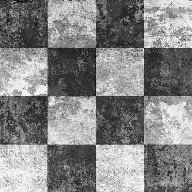 Checkerboard tile sample