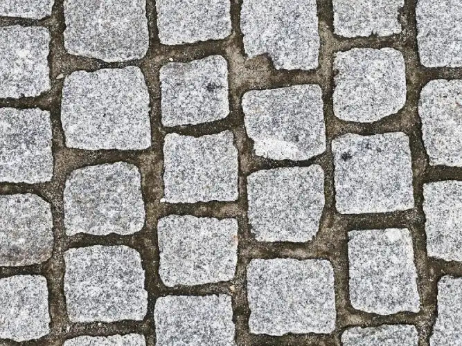 Cobblestone paver sample
