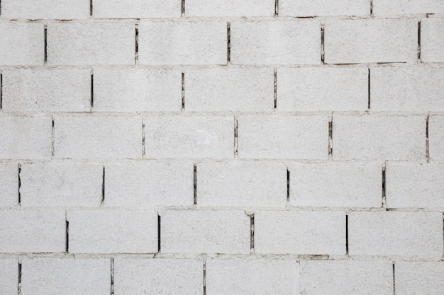 Concrete brick sample