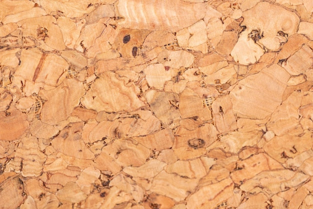 Cork veneer sample