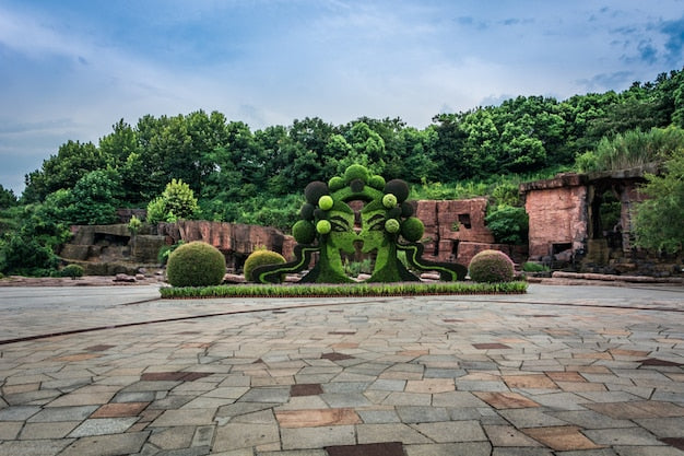 Courtyard paver sample