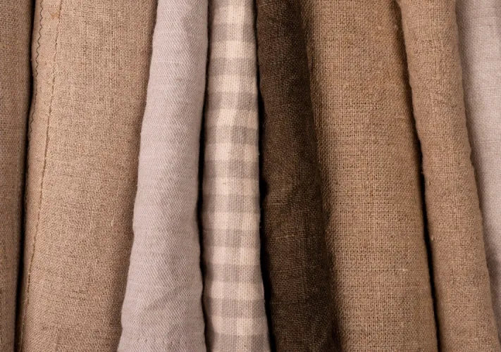 Curtain fabric sample