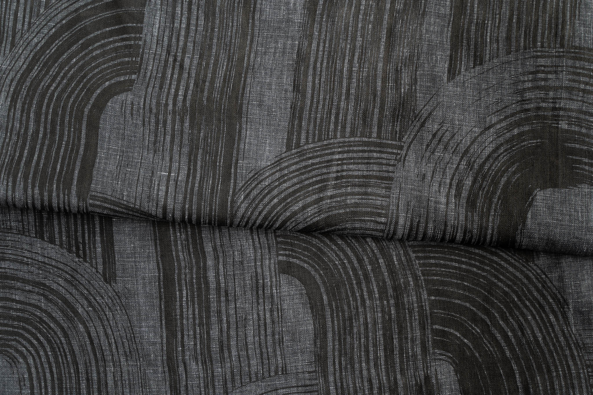 Brushstroke in Black on Granite Heavyweight