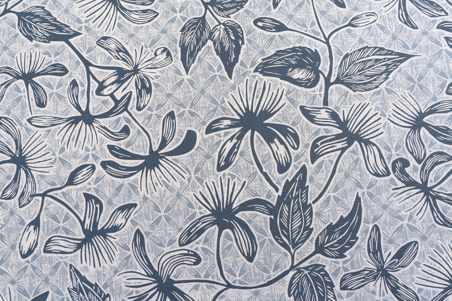 Clematis in Bluestone & Mist