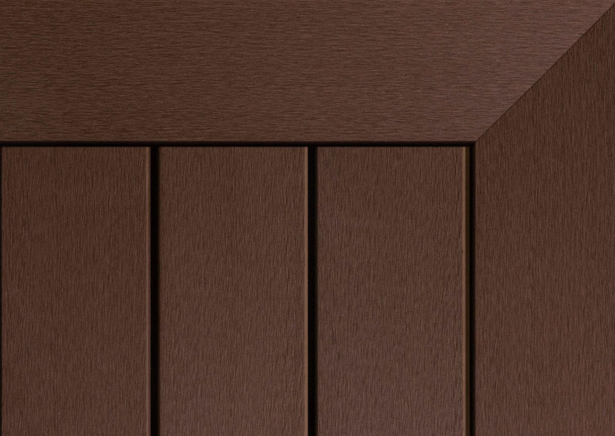 Classic - Dark Brown Decking sample