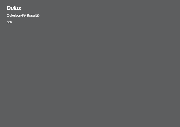 Colorbond Basalt | Paint Samples – Simple Sample - Free Samples for A&D ...