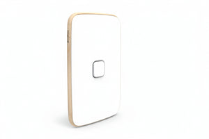 E3041C-AW Iconic Essence Switch Plate Skin Arctic White