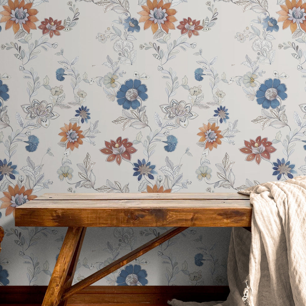 Fall Blooms and Leaves