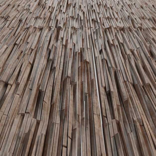 Floating bamboo flooring sample