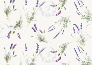 Floursack Lavender Pattern