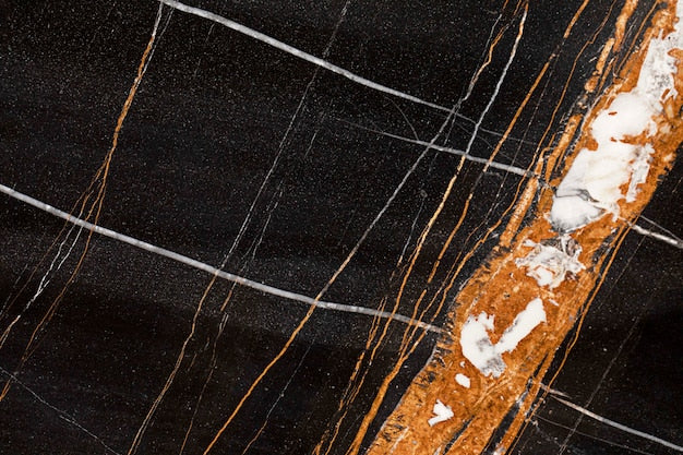 Gold epoxy flooring sample