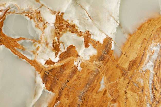 Gold marble stone sample