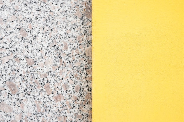 Granite tile flooring sample