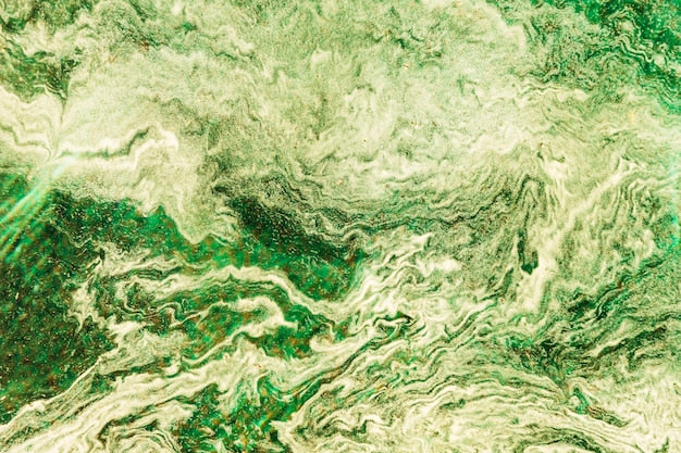 Green marble stone samples