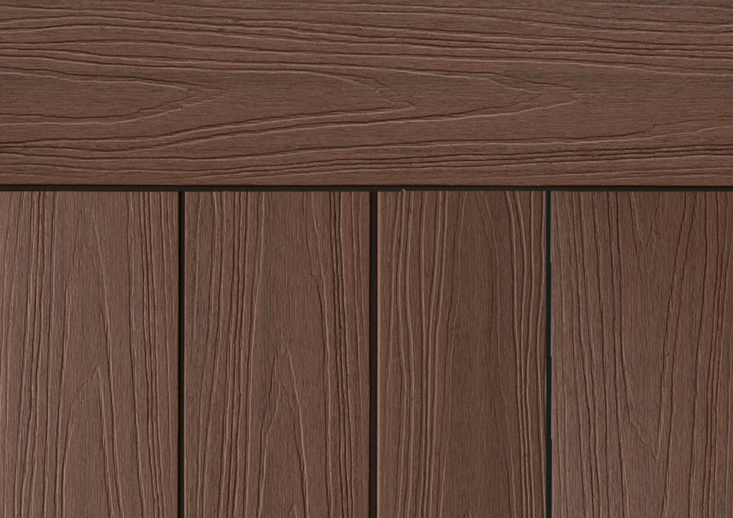Flame Fighter - Honey Oak Decking sample