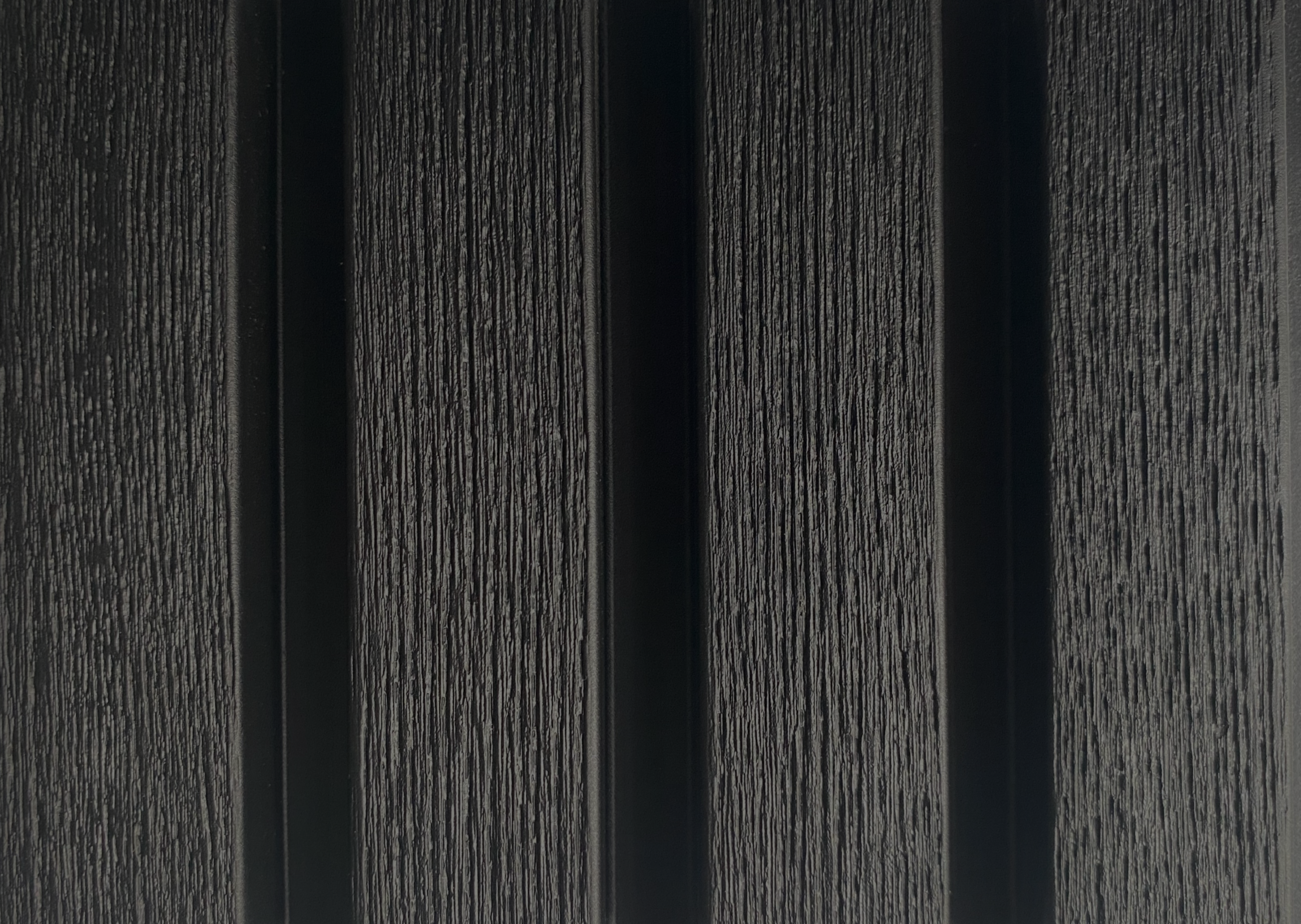 Charred Wood Cladding sample