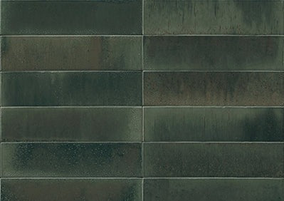 Arendal Green Gloss Tile sample