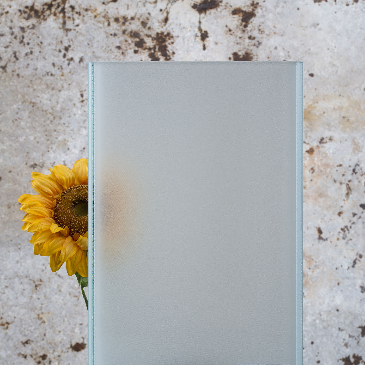 LAMBERTS LINIT®EcoGlass - Solar, Low Iron, Sandblasted Glass sample