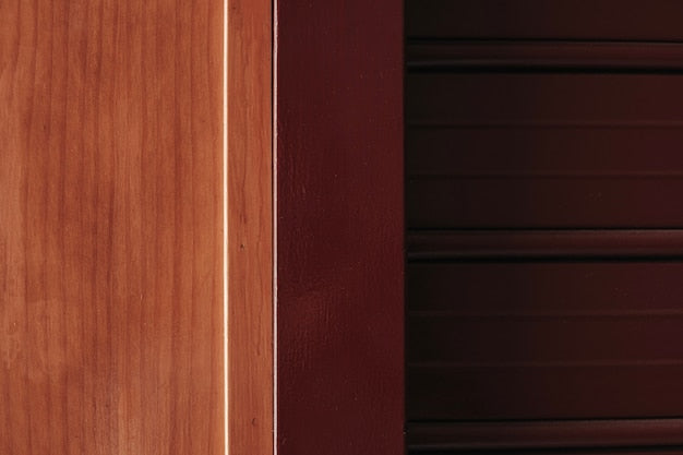 Mahogany cladding sample