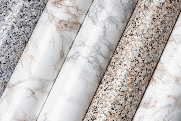 Marble laminate flooring sample
