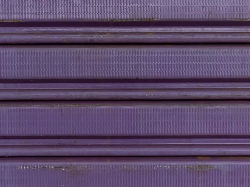 Metal paint sample