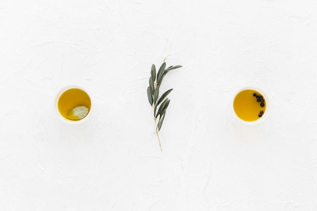 Olive paint sample