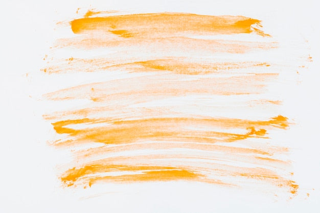 Orange paint sample
