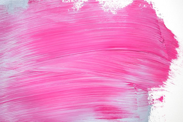 Pink paint sample