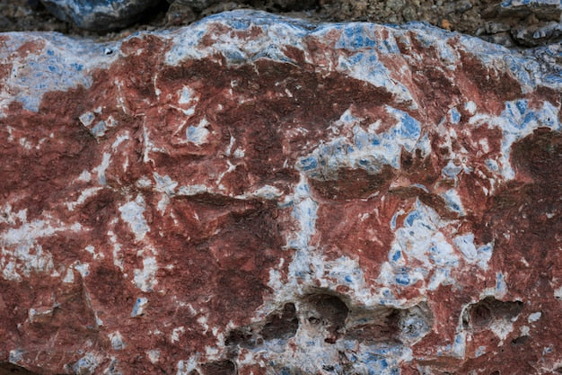 Porphyry stone sample