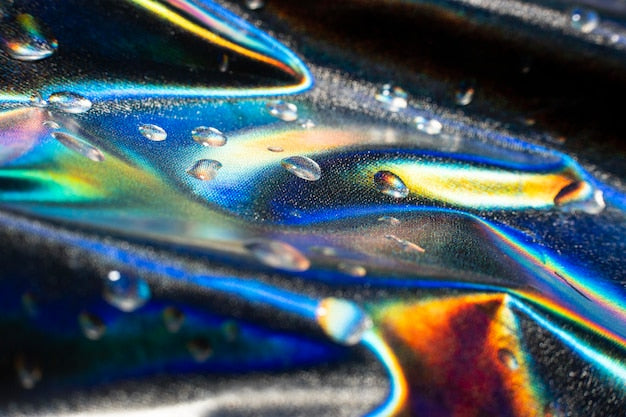 Reflective paint sample