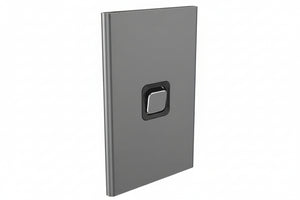 S3041C-SH Iconic Styl Switch Plate Skin Silver Shadow