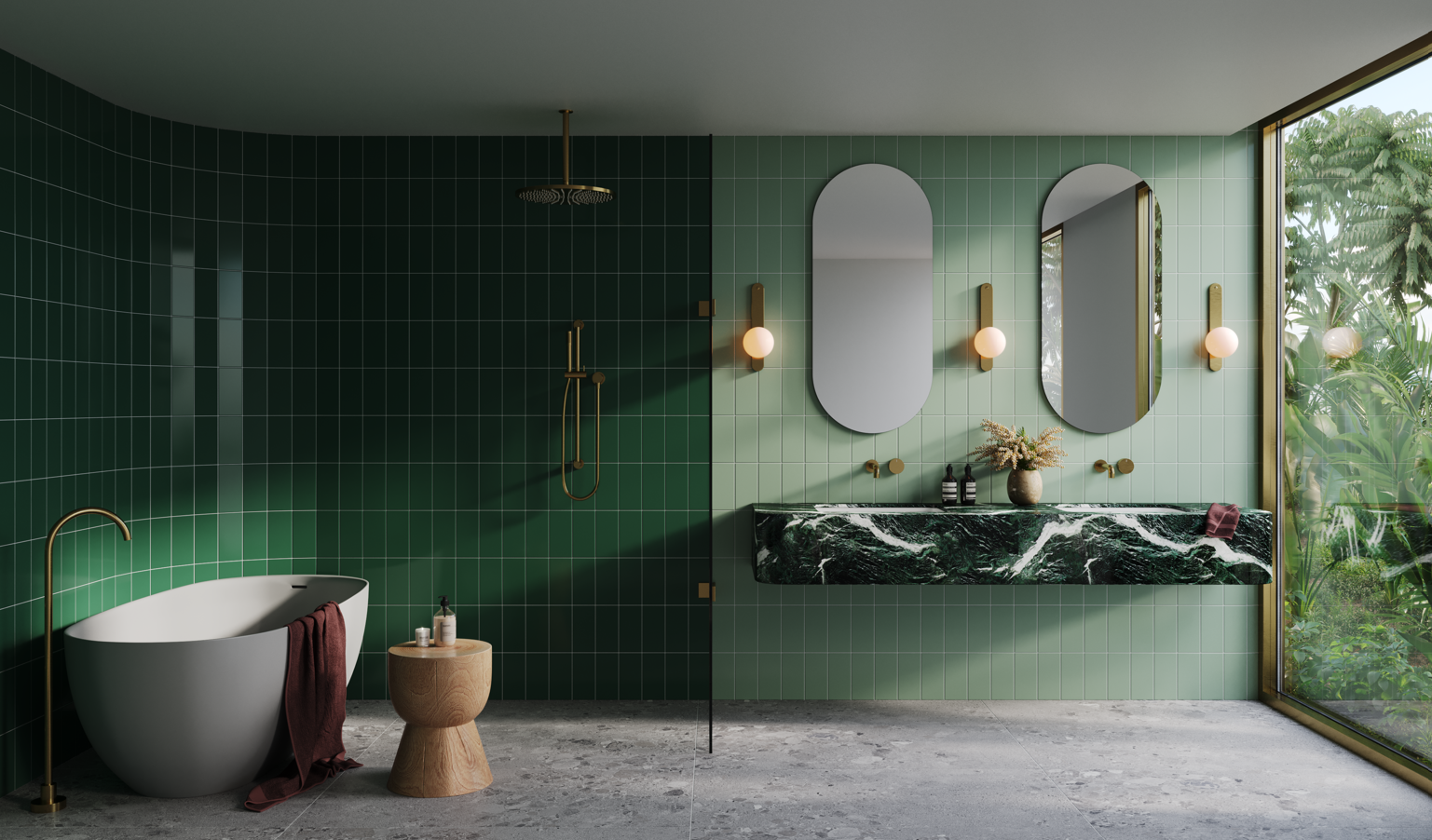 Spectrum Plus Forest Green Satin