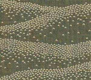 Mountainscape in Cream on Spinifex Heavyweight