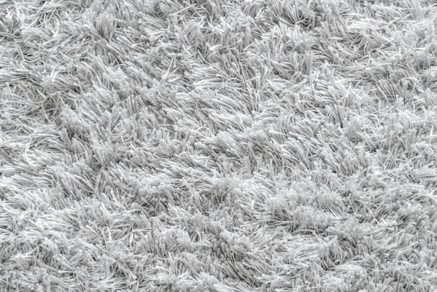 Shaggy rug sample