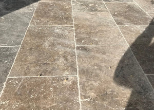 Silver Travertine Pavers