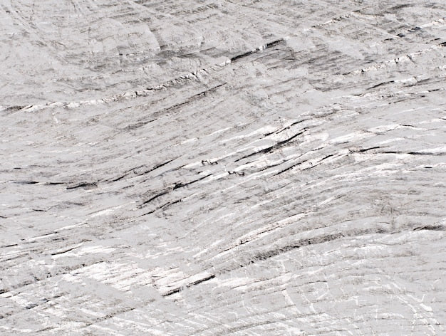 Silver travertine stone sample