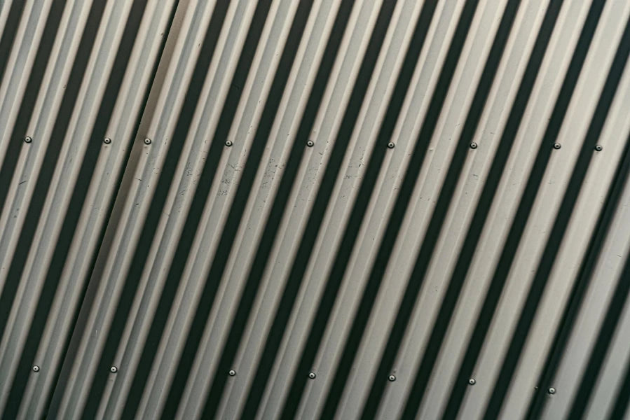 Steel roofing sample