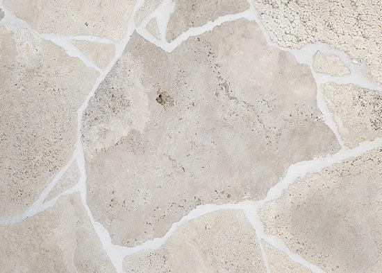 Tuscan Travertine Crazy Paving Flooring sample