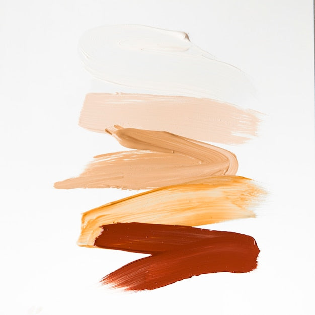 Tan paint sample
