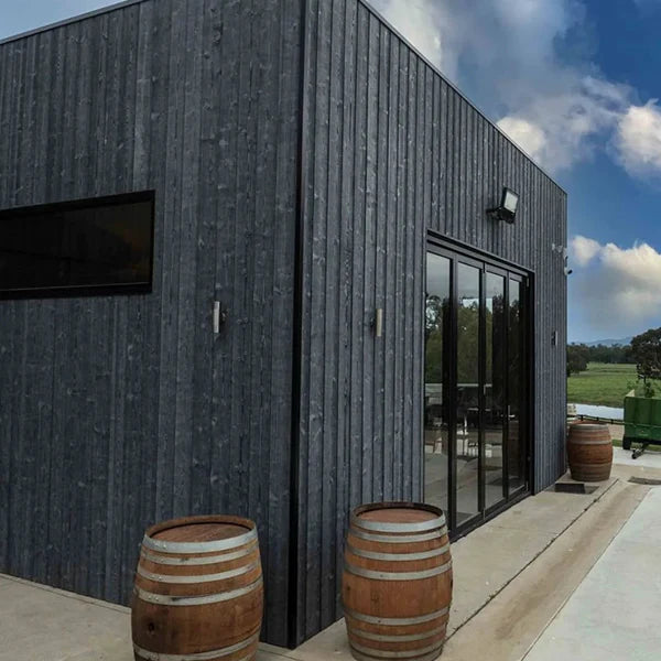 Thermory Spruce Cladding Intense - Drift Black Pearl C26