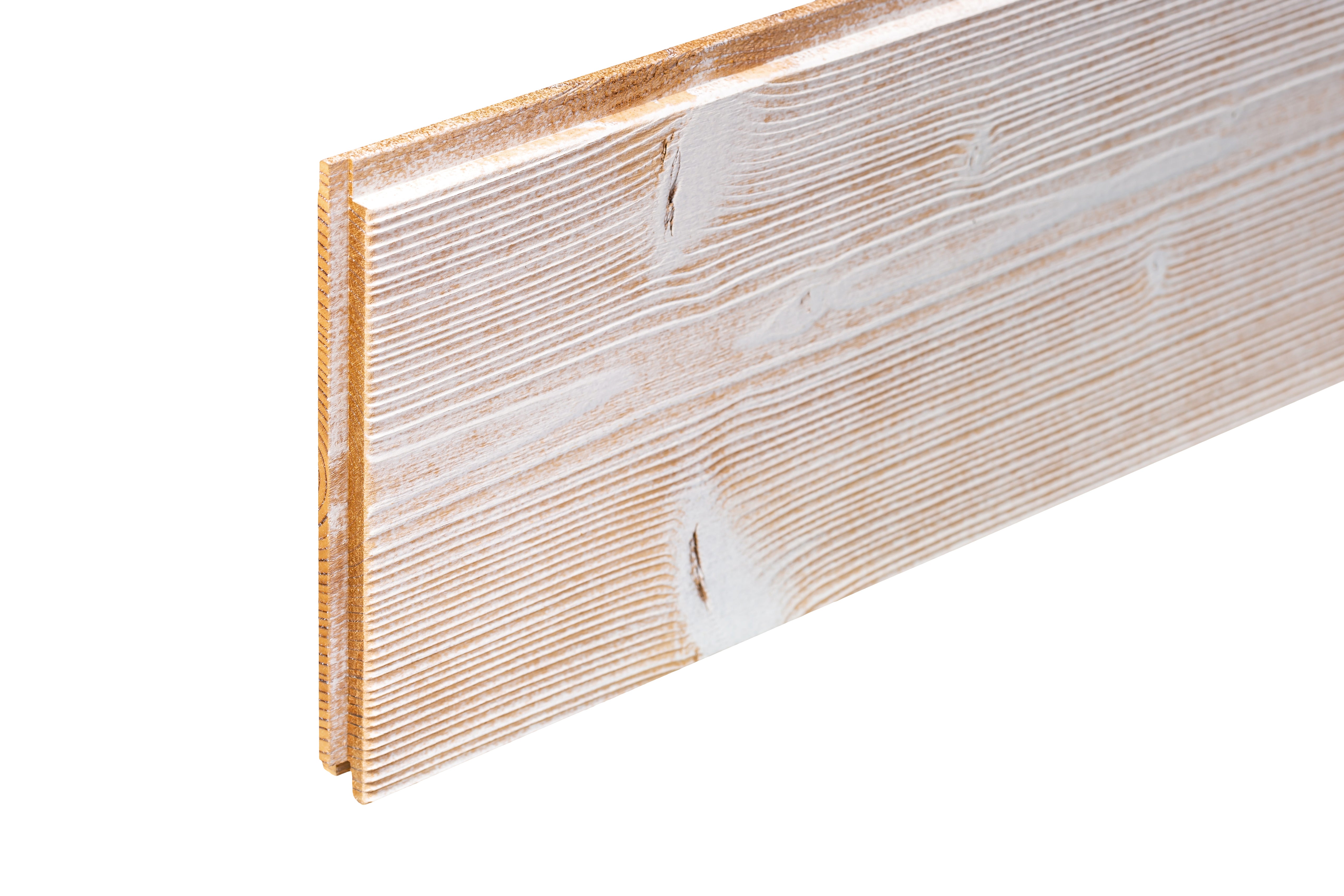 Thermory Spruce Cladding Intense - Drift Sandy Pearl C15 Cladding sample