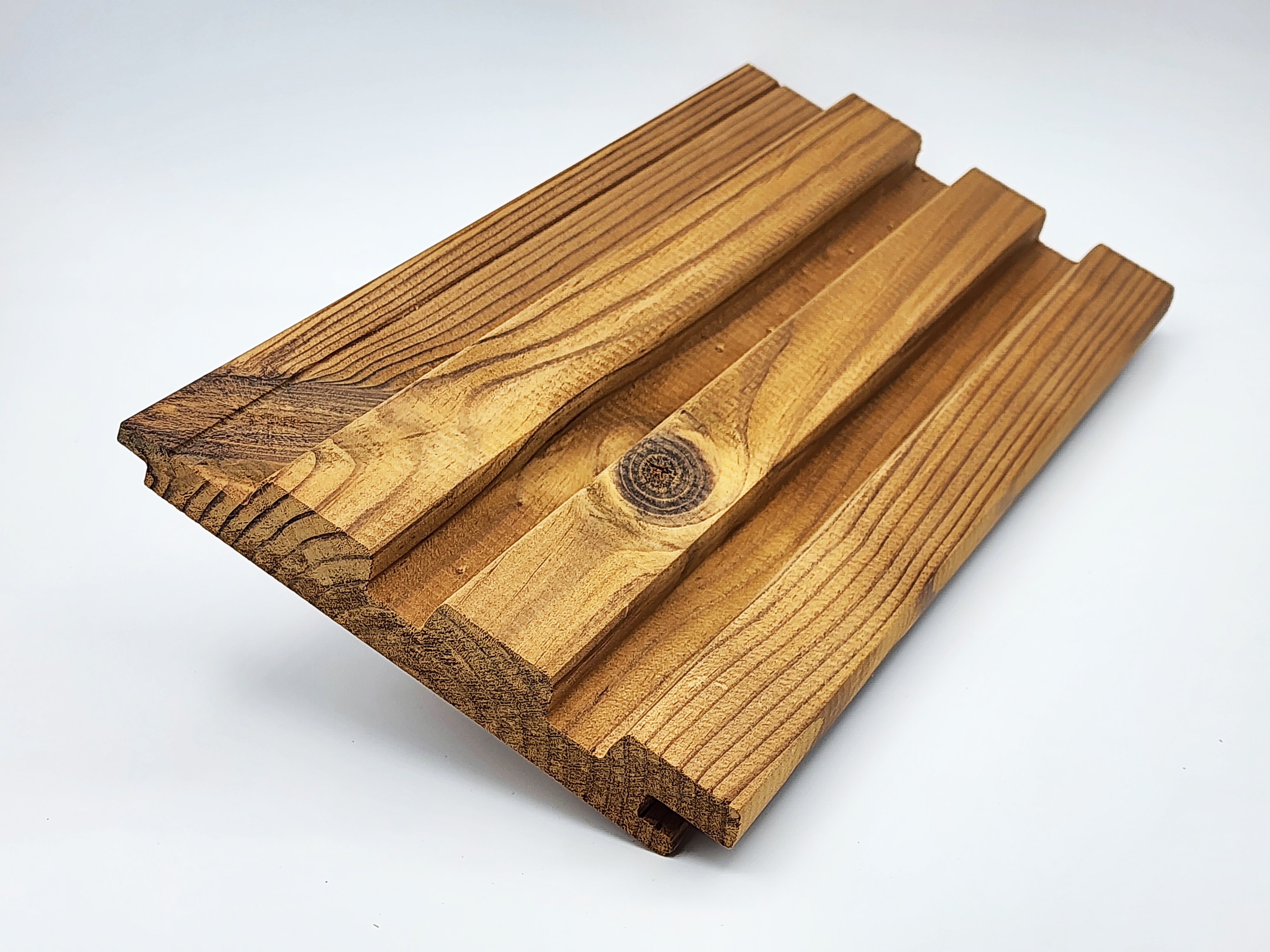 Thermory Spruce Cladding Intense - Natural Trax C32G
