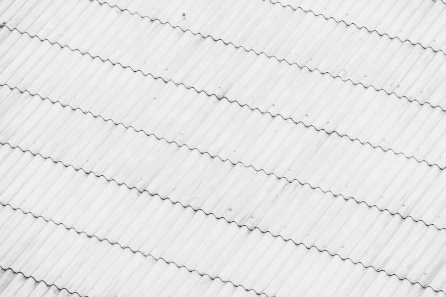 Tin roofing sample