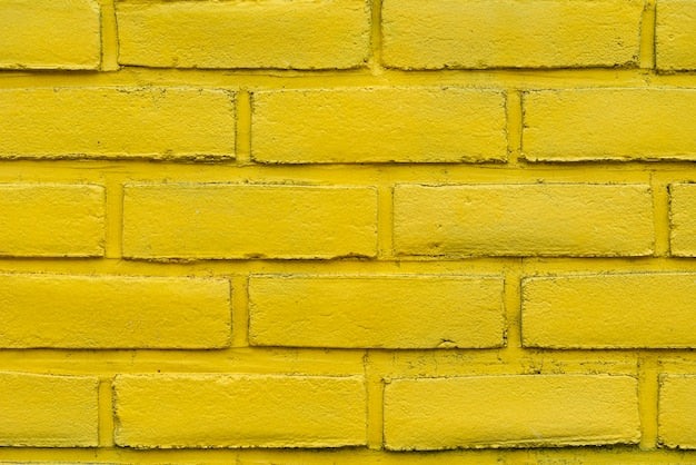 Yellow clay brick sample