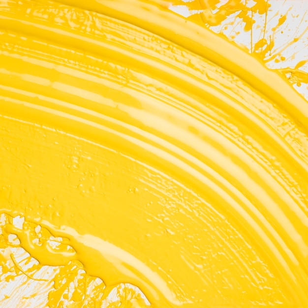 Yellow paint sample