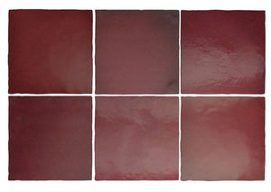Margot Burgundy Matt 132x132
